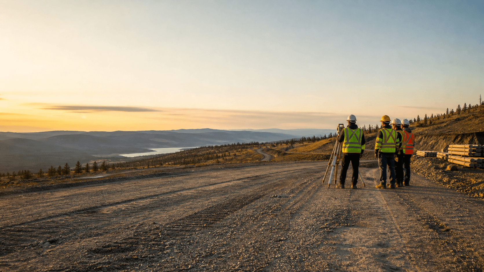 Remote infrastructure worksite under review